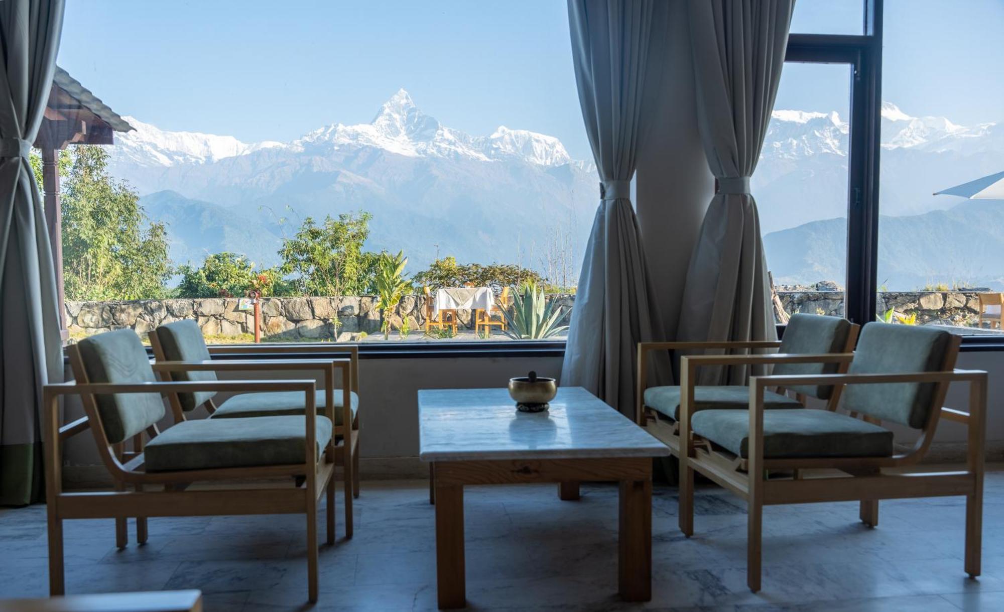 Hotel Annapurna View Sarangkot Pokhara Bagian luar foto