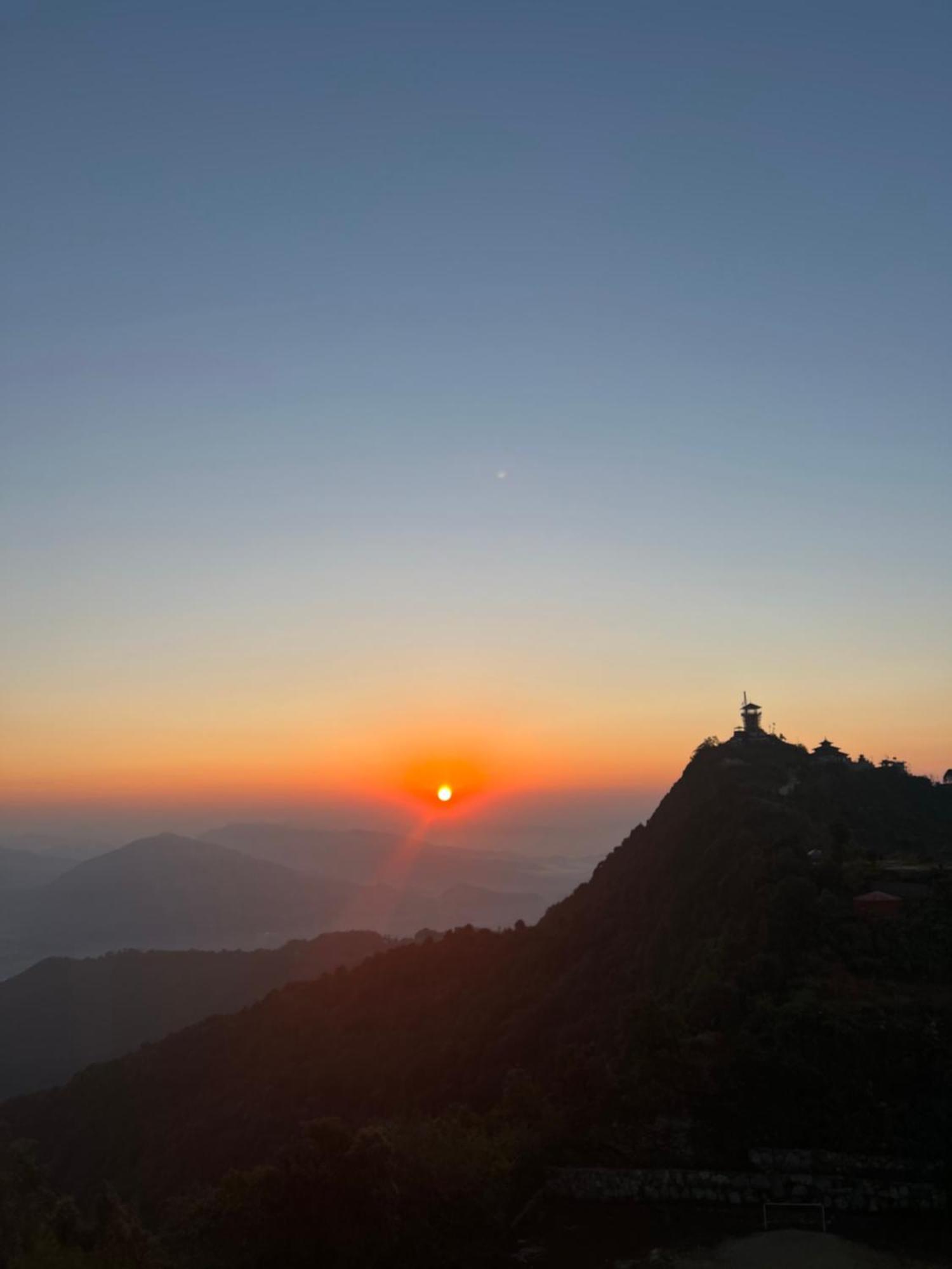 Hotel Annapurna View Sarangkot Pokhara Bagian luar foto