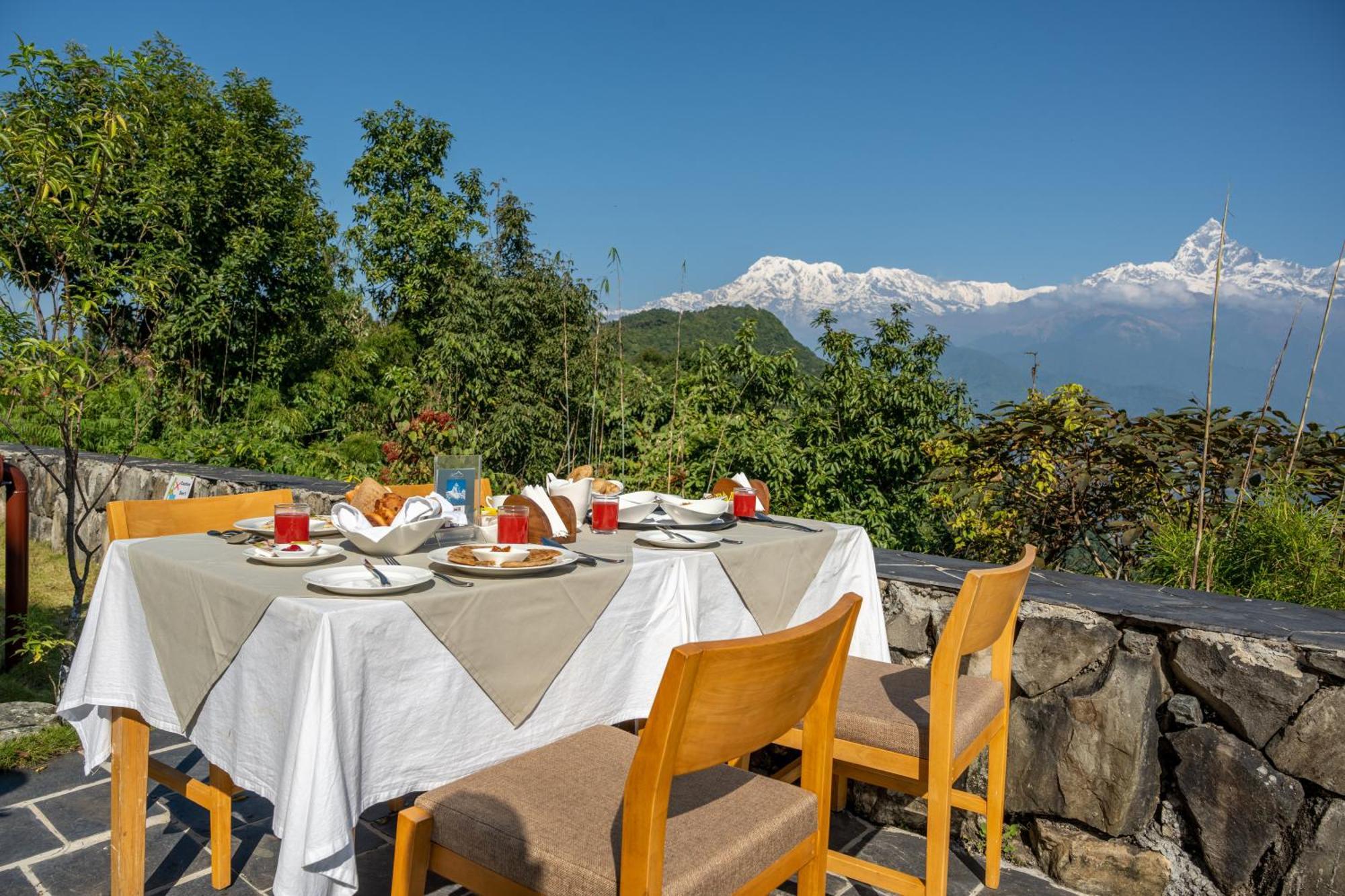 Hotel Annapurna View Sarangkot Pokhara Bagian luar foto