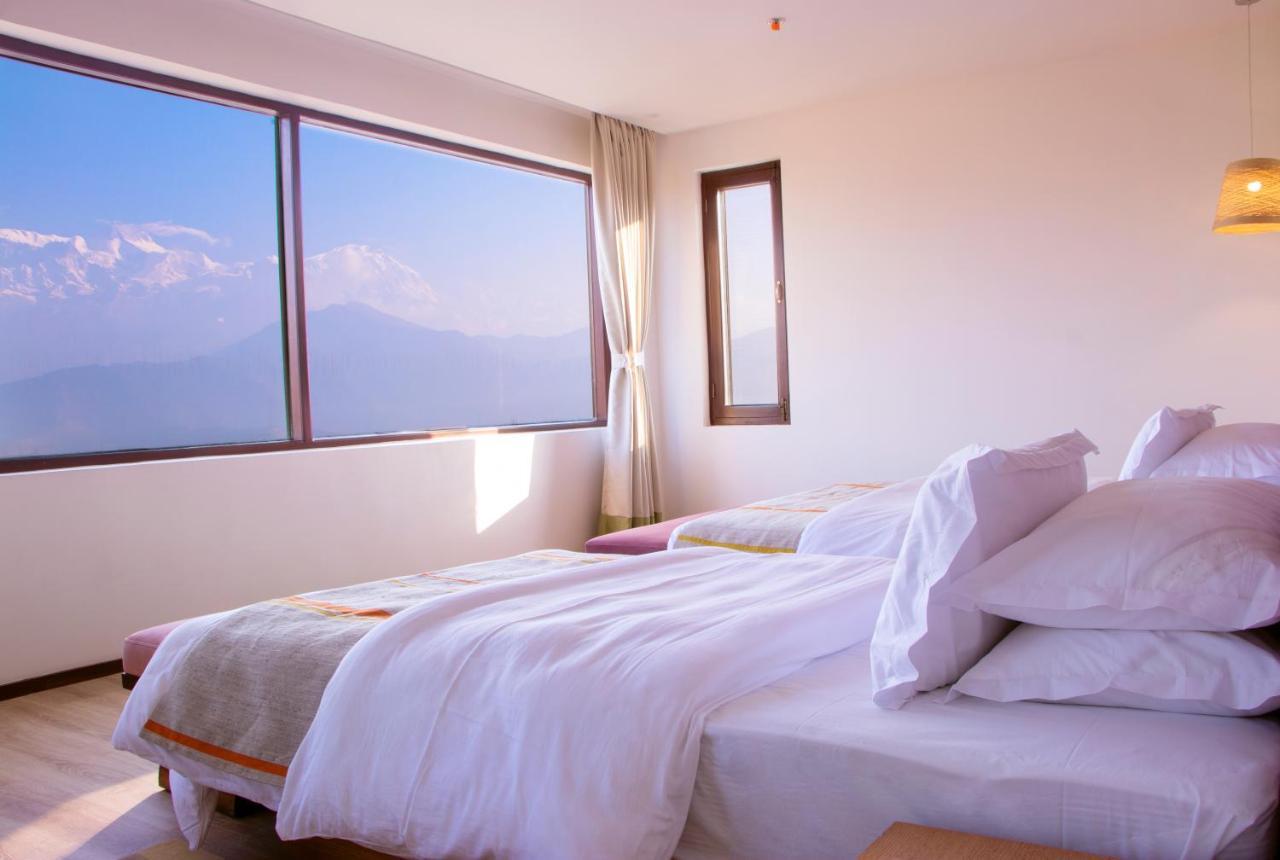 Hotel Annapurna View Sarangkot Pokhara Bagian luar foto